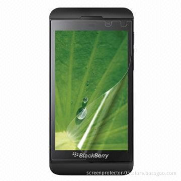 New Anti-UV + Blue Light Screen Protector for RIM's BlackBerry z10, Easy to Install